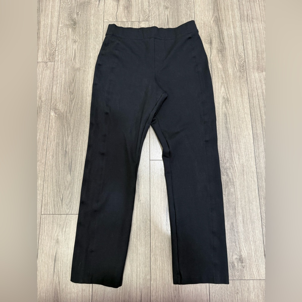 SPANX The Perfect Pant Slim Straight Ponte Stretch Black 20254R Sz L - Picture 4 of 10